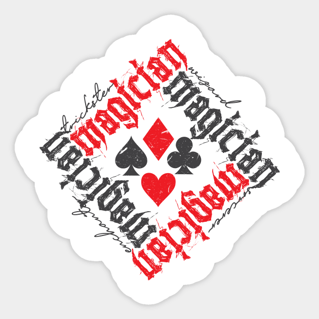 Magician Sticker by BRAVOMAXXX